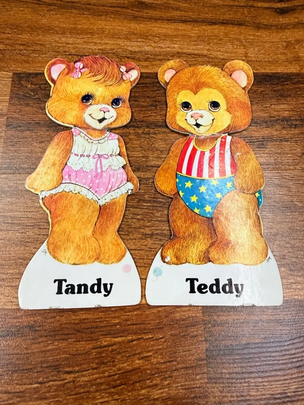 WESTERN PUBLISHING COMPANY, INC. 1979 Teddy Bears Paper Dolls